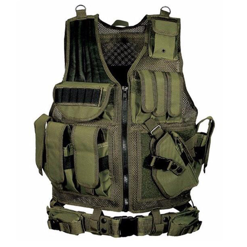 Gilet Tattico Militare Molle - Vest Combat Army Airsoft