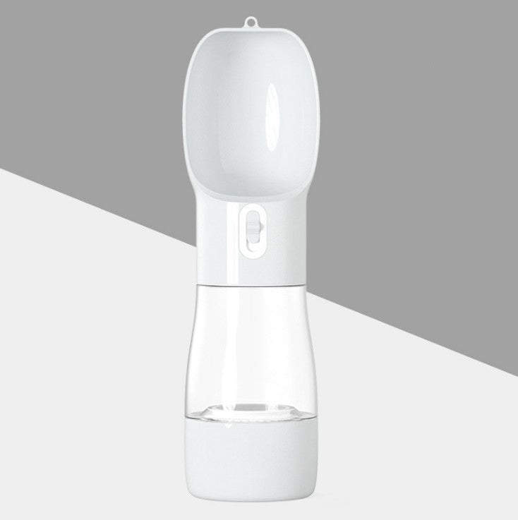 Dispenser Acqua Portatile per Cani 2in1 - Borraccia Viaggio con Contenitore Cibo