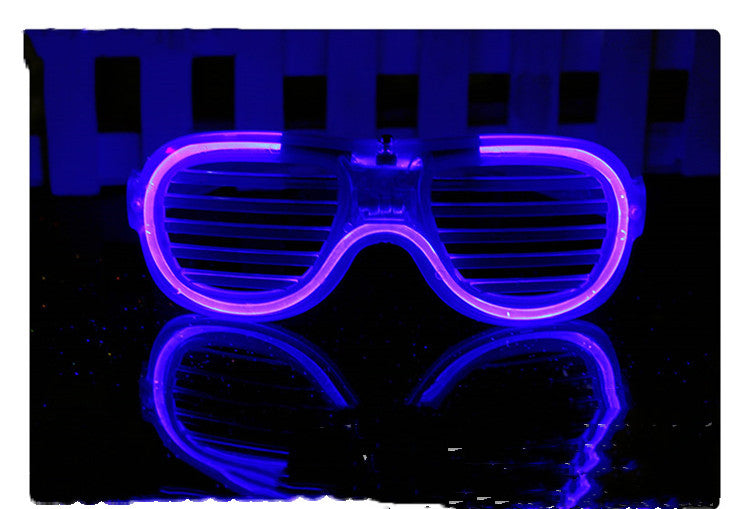 Occhiali LED Luminosi con Luci Colorate - Accessorio Festa Party Halloween Natale