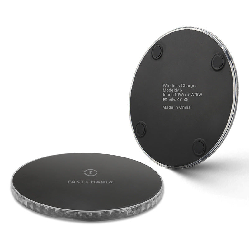 Caricatore Wireless 10W Universale - Ricarica Rapida per iPhone e Android