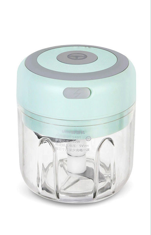 Tritacarne Elettrico Mini USB per Aglio Zenzero Verdure - Tritatutto