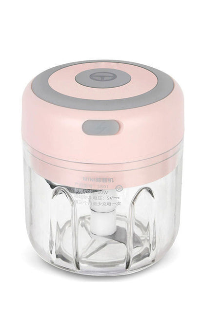 Tritacarne Elettrico Mini USB per Aglio Zenzero Verdure - Tritatutto