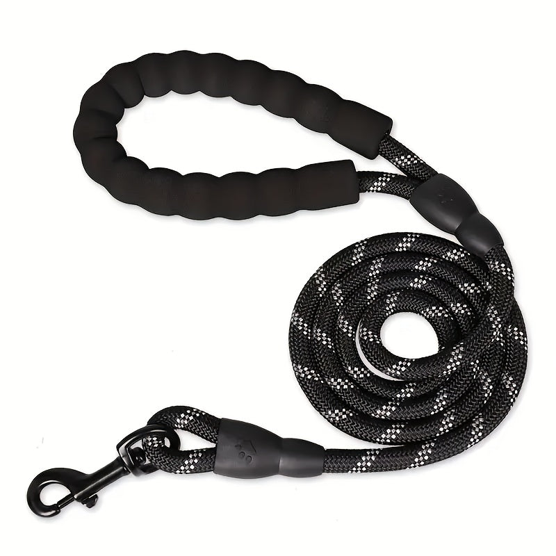 Guinzaglio Riflettente per Cani con Manico Imbottito 1.5m
