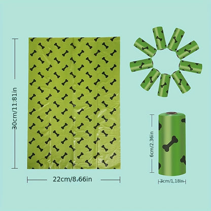 Sacchetti Biodegradabili per Cani con Dispenser - Ecologici