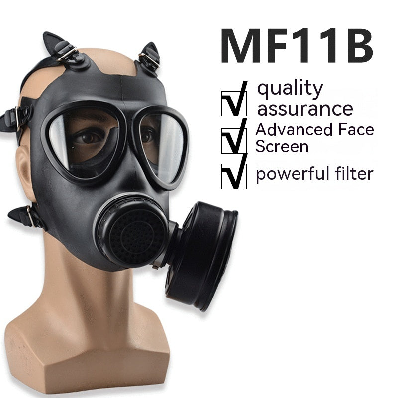 Maschera Antigas Militare FM-05 Professionale - Kit Completo con Filtro a Carbone Attivo