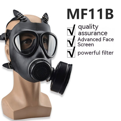 Maschera Antigas Militare FM-05 Professionale - Kit Completo con Filtro a Carbone Attivo