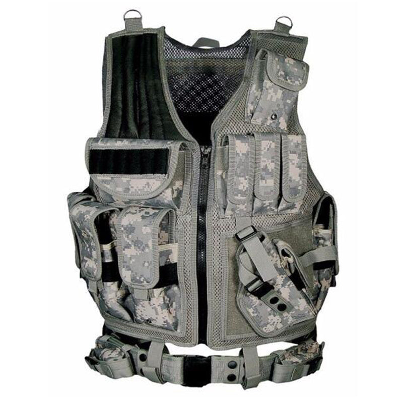 Gilet Tattico Militare Molle - Vest Combat Army Airsoft