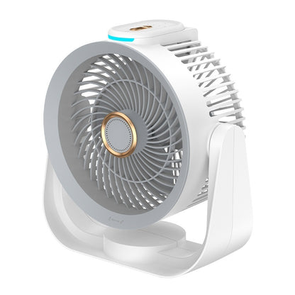 Ventilatore Elettrico USB Ricaricabile da Tavolo con Controllo Intelligente