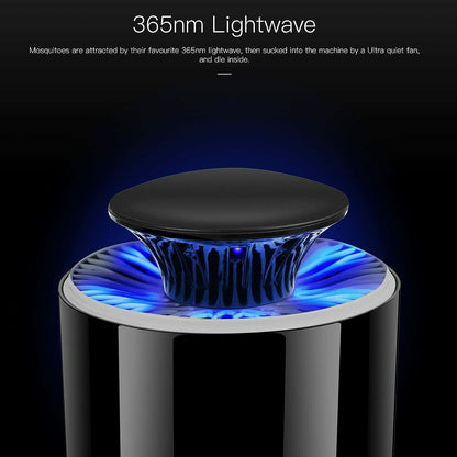 Lampada Antizanzare UV Elettrica USB per Interni ed Esterni