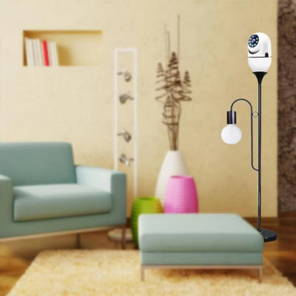 Telecamera Lampadina WiFi 360° con Visione Notturna E27 1080P
