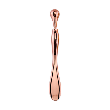 Massaggiatore Occhi 2-in-1 con Spatola Crema in Lega di Zinco