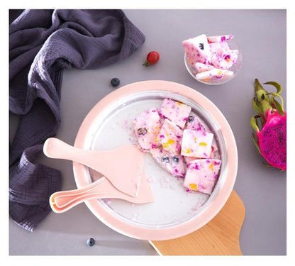 Piastra per Gelato Istantaneo Fatto in Casa - Ice Cream Maker Manuale