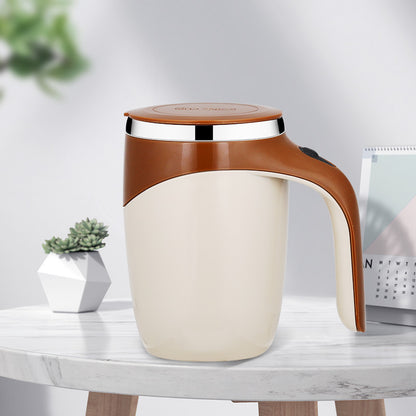 Tazza Mescolatrice Automatica Magnetica - Mug Elettrica Ricaricabile USB 400ml