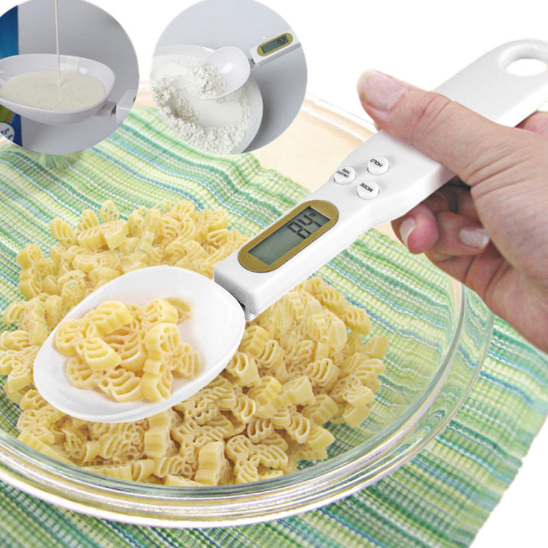 Bilancino Digitale da Cucina con Display LCD - Cucchiaio Dosatore Elettronico di Precisione