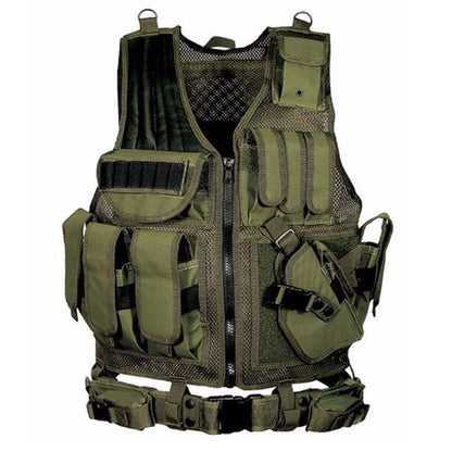 Gilet Tattico Militare Molle - Vest Combat Army Airsoft
