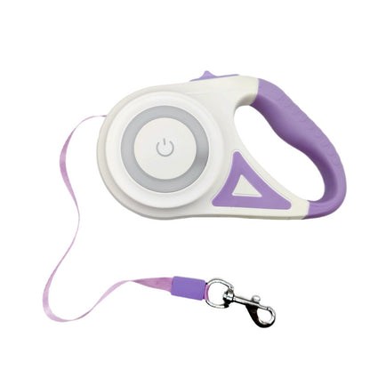 Guinzaglio Retrattile con Luce LED per Cani e Gatti 3M/5M