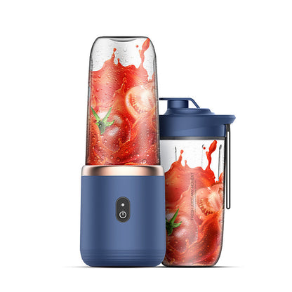 Frullatore Portatile 6 Lame con Ricarica USB - Mini Blender per Smoothie e Frullati 400ml