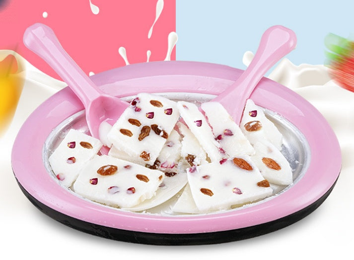 Piastra per Gelato Istantaneo Fatto in Casa - Ice Cream Maker Manuale
