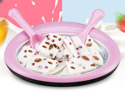 Piastra per Gelato Istantaneo Fatto in Casa - Ice Cream Maker Manuale