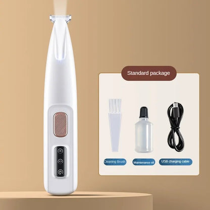 Tosatrice Professionale per Zampe Cani e Gatti - LED Ricaricabile Silenziosa