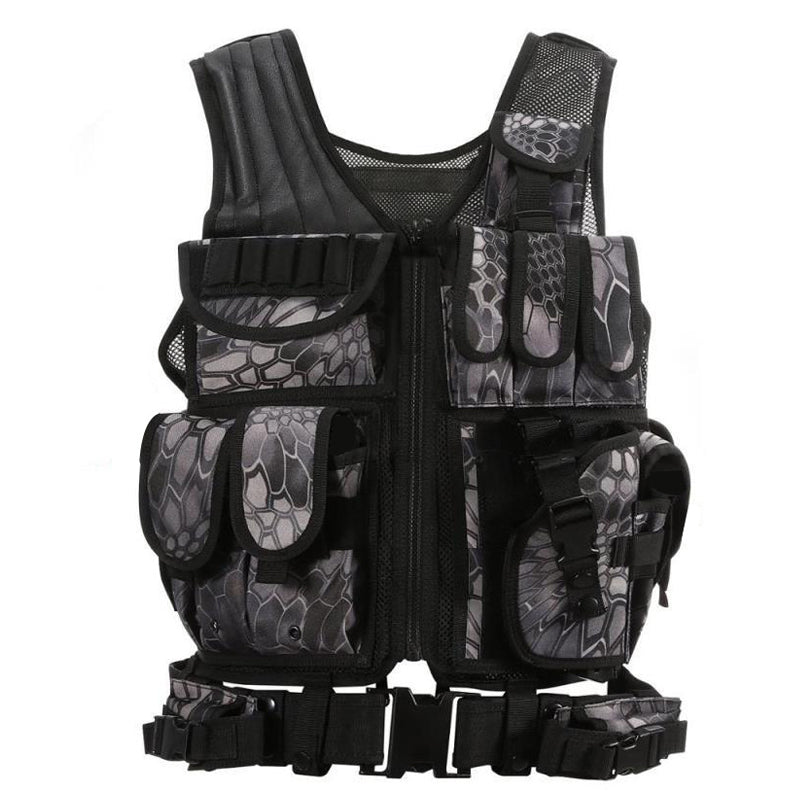 Gilet Tattico Militare Molle - Vest Combat Army Airsoft