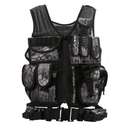 Gilet Tattico Militare Molle - Vest Combat Army Airsoft