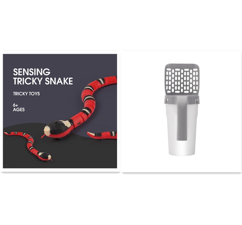 Serpente Telecomandato con Sensore Intelligente Anti-Ostacolo