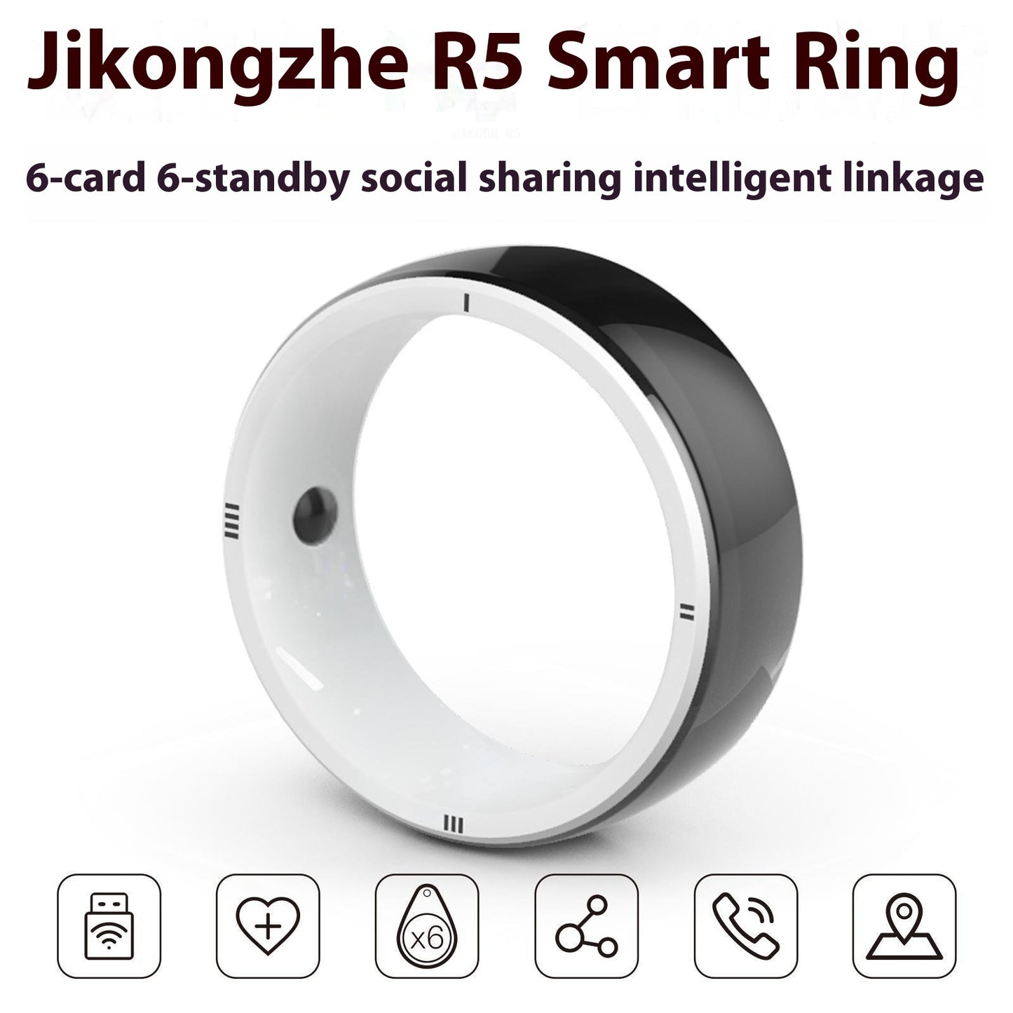 Smart Ring R5 Jikongzhe - Anello Intelligente NFC Multifunzione