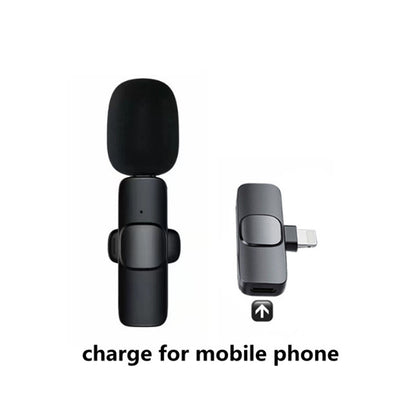 Microfono Wireless Lavalier per iPhone e Android - Audio Professionale
