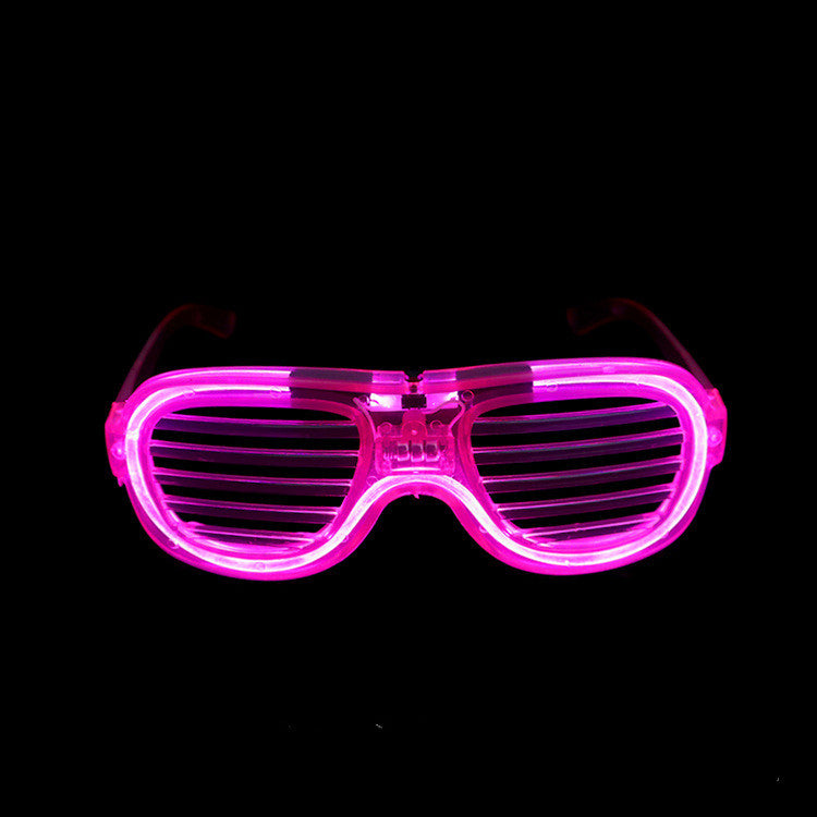 Occhiali LED Luminosi con Luci Colorate - Accessorio Festa Party Halloween Natale