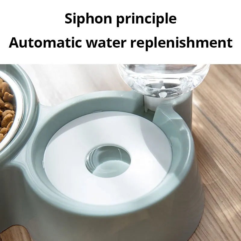 Ciotola Automatica per Cani e Gatti - Fontana Acqua con Dispenser Antigravità
