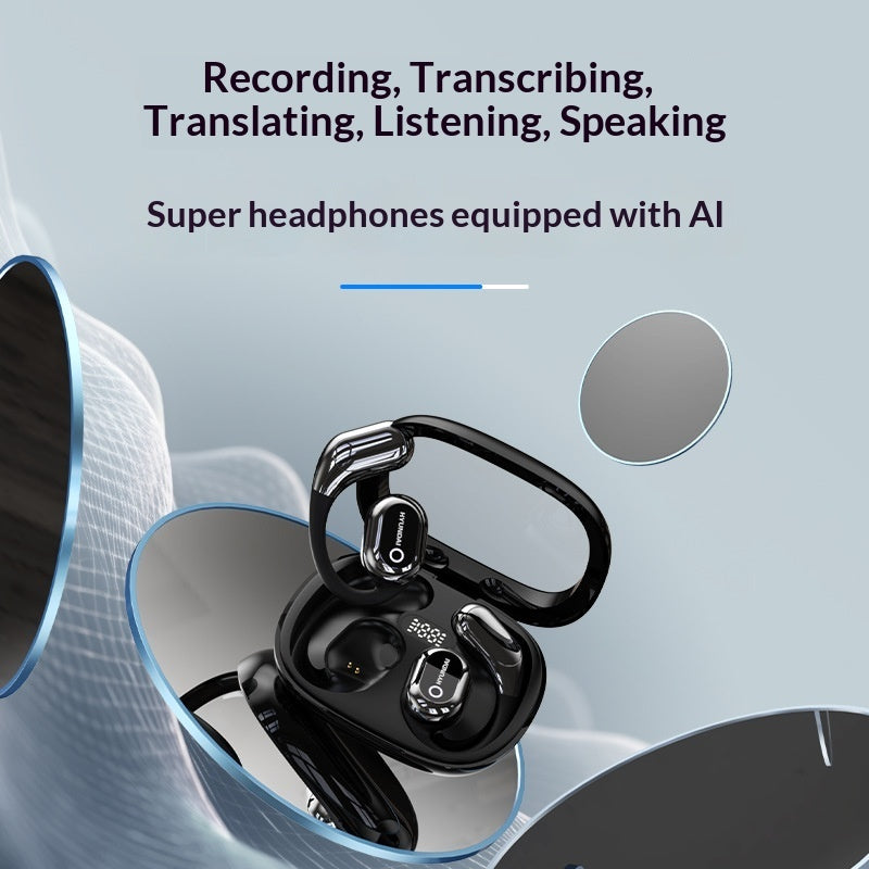 Auricolari Bluetooth con Traduzione Vocale Intelligente Y16 - Traduttore Simultaneo