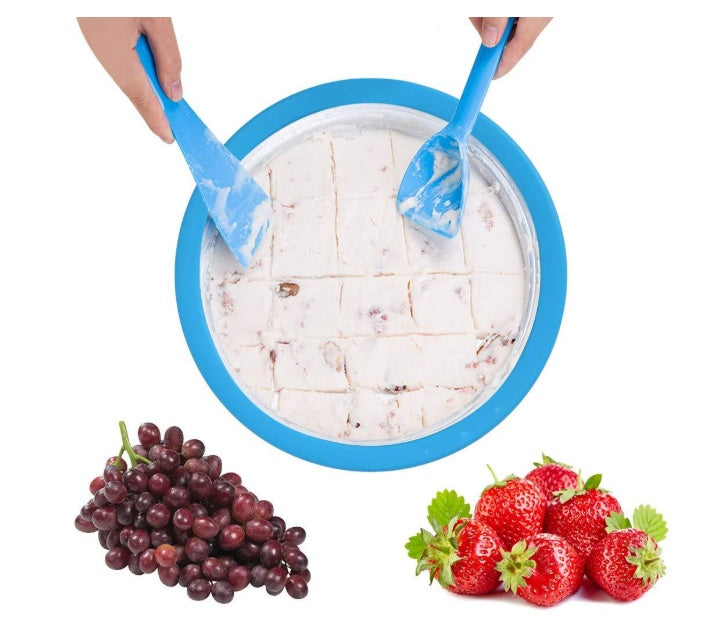 Piastra per Gelato Istantaneo Fatto in Casa - Ice Cream Maker Manuale