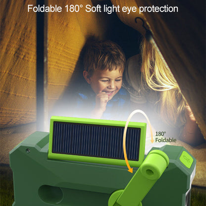 Radio Emergenza Solare Ricaricabile - Torcia LED e Power Bank 10000mAh