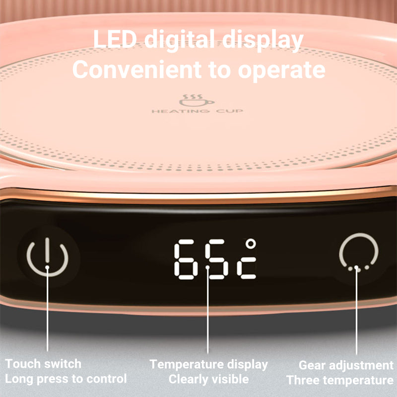 Scalda Tazza USB Elettrico - Scaldatazze da Scrivania Temperatura Costante 10W