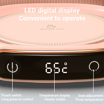 Scalda Tazza USB Elettrico - Scaldatazze da Scrivania Temperatura Costante 10W