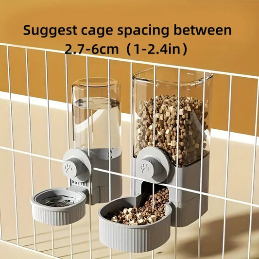 Distributore Automatico Cibo e Acqua per Animali Domestici 1.2L