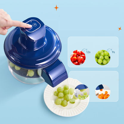Sbuccia Frutta e Verdura Elettrico - Pela Uva, Pomodorini, Aglio, Cipolle Ricaricabile USB