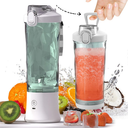 Frullatore Portatile Ricaricabile USB 600ml - Mini Blender Smoothie