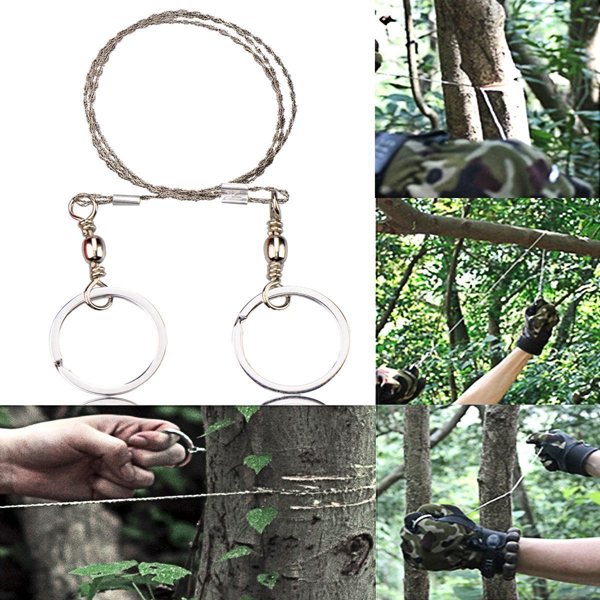 Kit Sopravvivenza Outdoor Professionale 16 in 1 - Set Completo Campeggio con Torcia, Bussola, Acciarino e Primo Soccorso