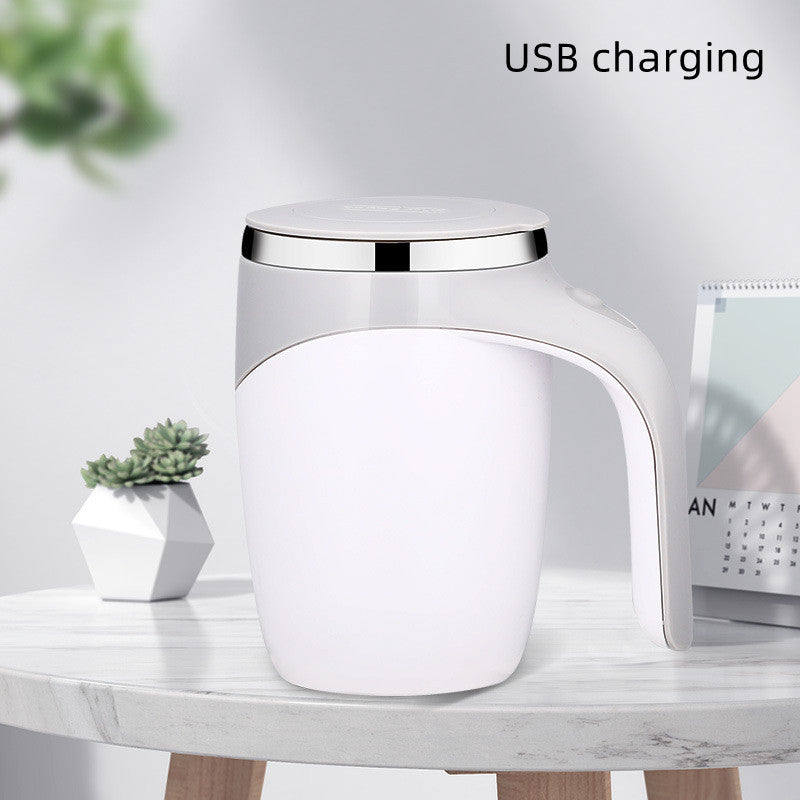 Tazza Mescolatrice Automatica Magnetica - Mug Elettrica Ricaricabile USB 400ml