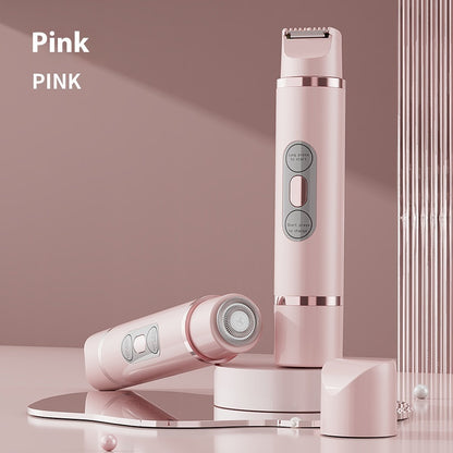 Rasoio Elettrico Donna Doppia Testina Indolore - Epilatore USB Ricaricabile
