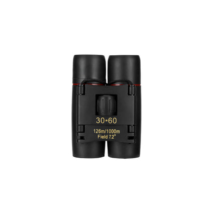 Binocolo Compatto 30x60 Professionale Pieghevole con Custodia
