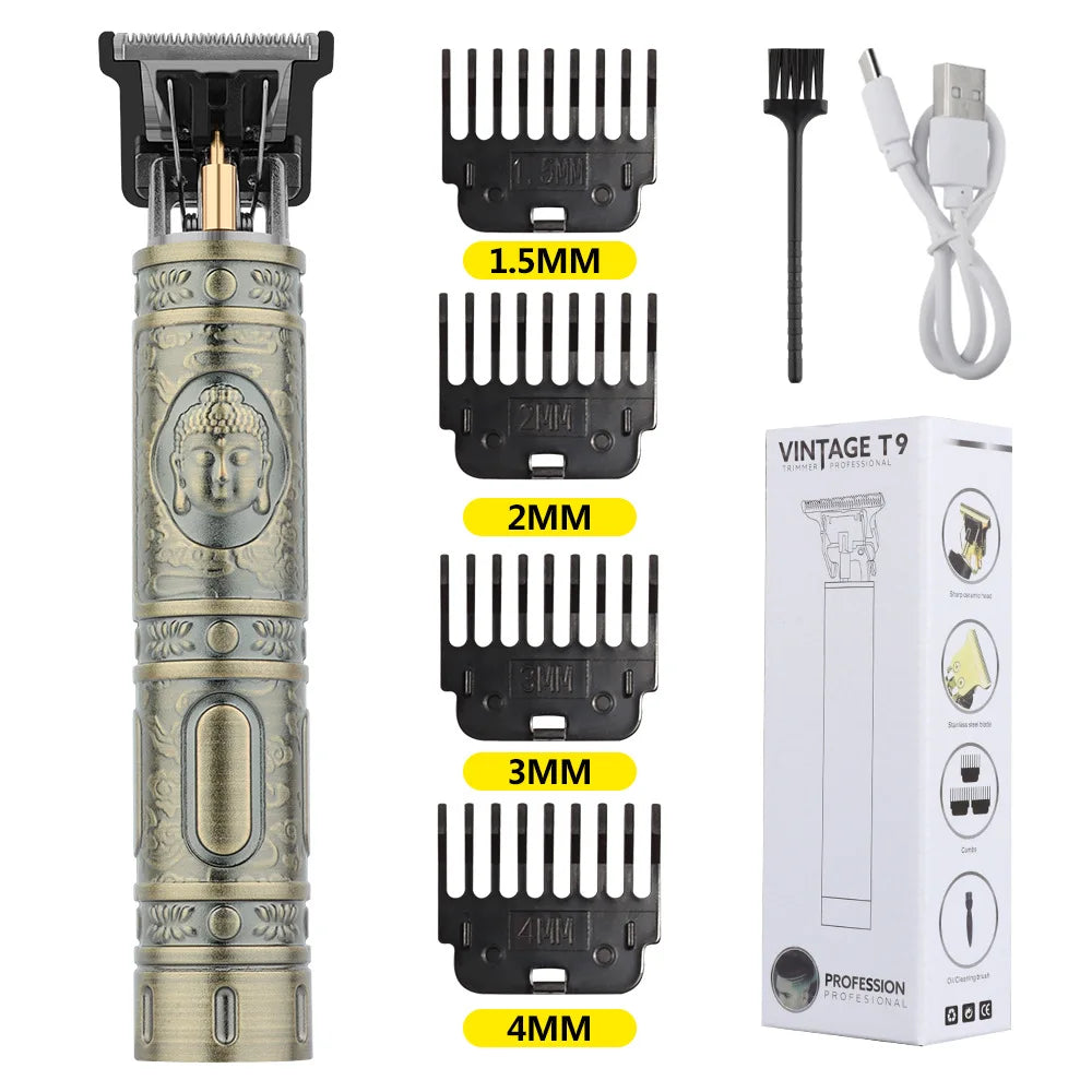 Rasoio Elettrico Ricaricabile T9 con Regolabarba