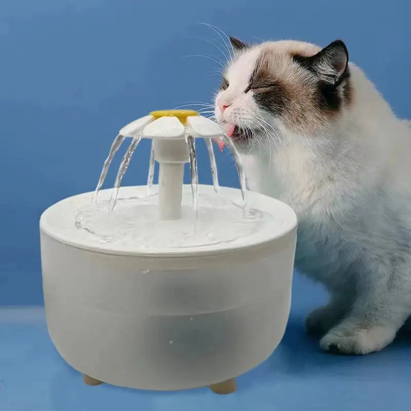 Fontanella Automatica per Gatti e Cani 1,2L con Filtro