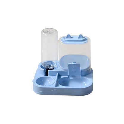 Mangiatoia Automatica 2 in 1 per Gatti con Dispenser Acqua