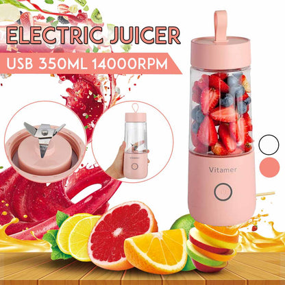 Frullatore Portatile 350ml USB Ricaricabile - Mini Blender Smoothie