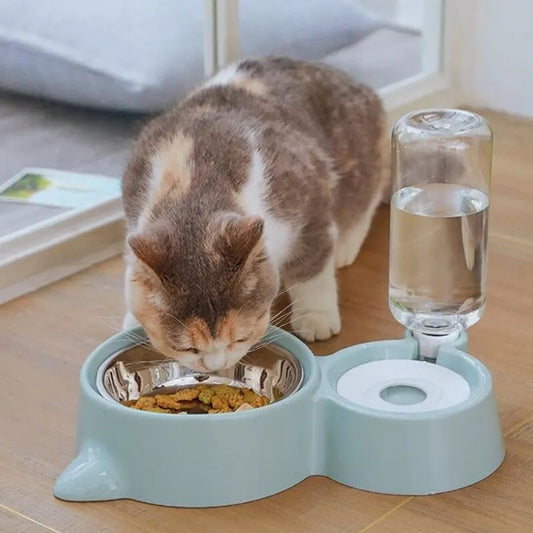 Ciotola Automatica per Cani e Gatti - Fontana Acqua con Dispenser Antigravità