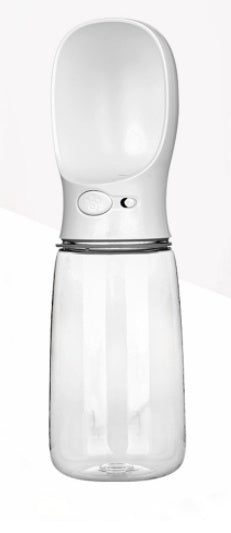 Dispenser Acqua Portatile per Cani 2in1 - Borraccia Viaggio con Contenitore Cibo