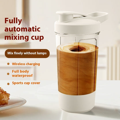 Shaker Elettrico Proteico 400ML Ricaricabile - Frullatore Automatico USB per Palestra
